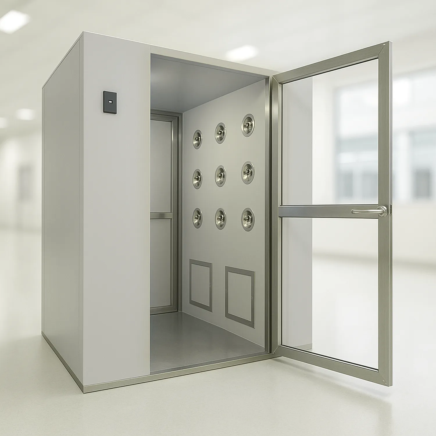 Thiết bị phòng sạch Buồng thổi khí (Air Shower) 2